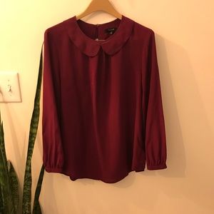 Madewell silk top
